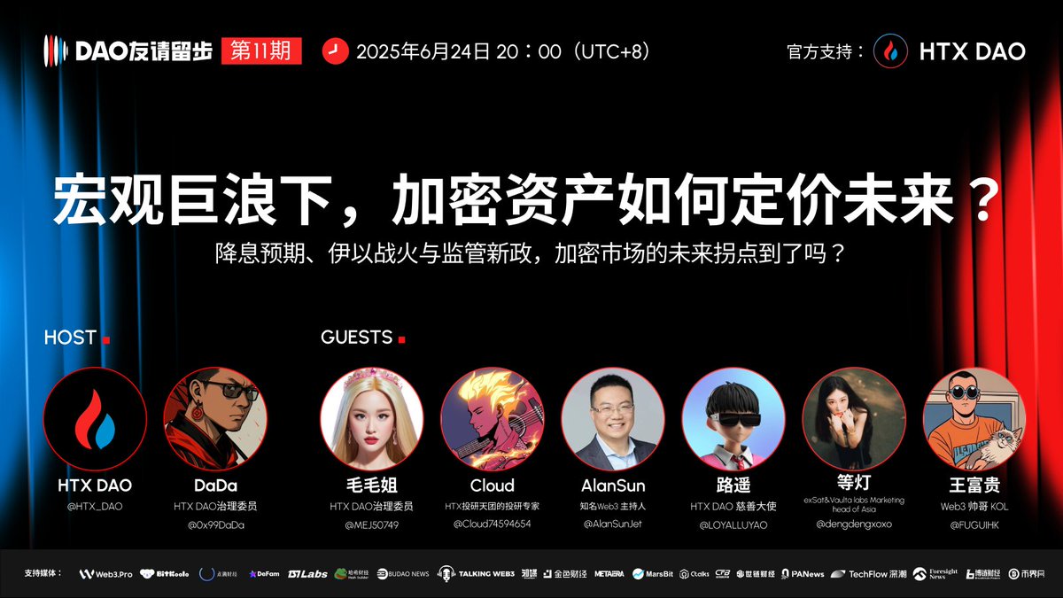 DAO友请留步：宏观巨浪下，加密资产如何定价未来？